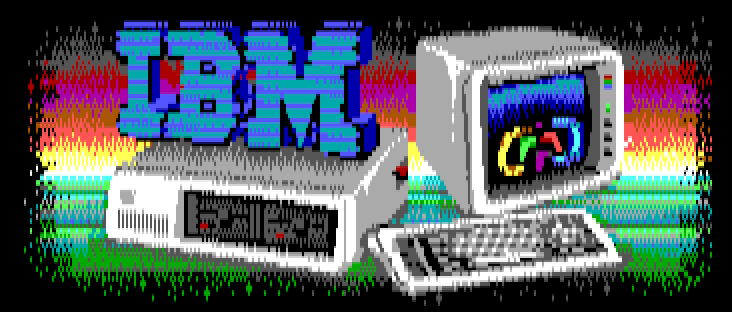 IBM PC intro screen